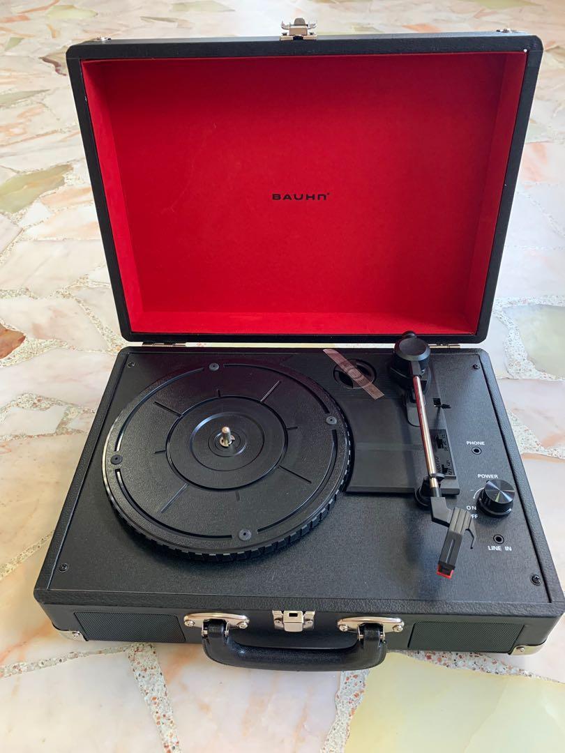 Bauhn Turntable vinyl record player, Audio, Portable Music Players on