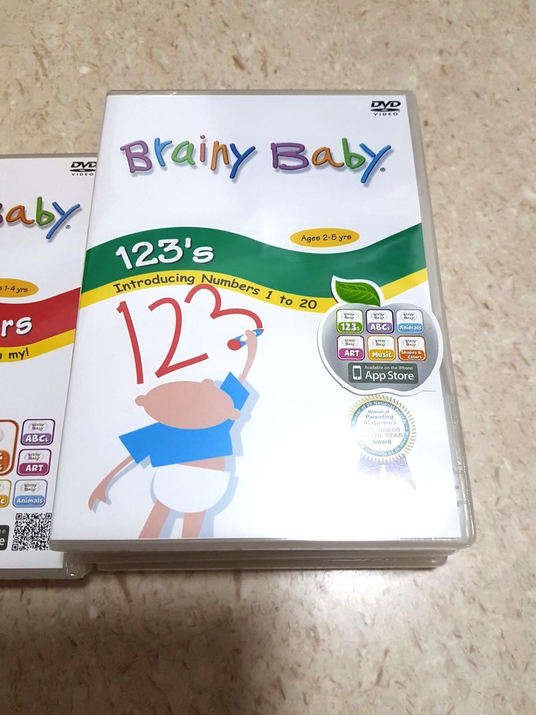 Bn brainy baby einstein educational dvds, Hobbies & Toys, Music & Media