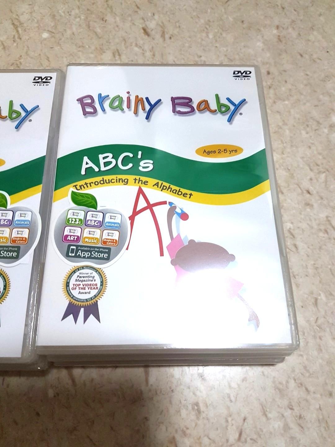 Bn brainy baby einstein educational dvds, Hobbies & Toys, Music & Media
