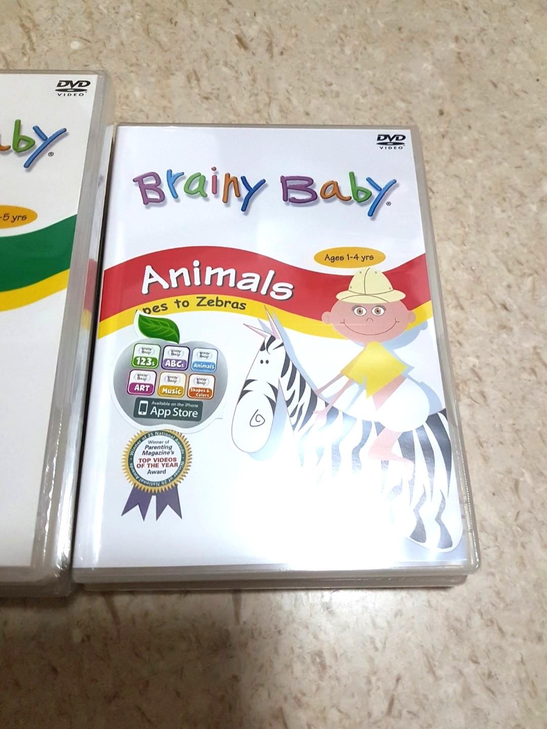 Bn brainy baby einstein educational dvds, Hobbies & Toys, Music & Media
