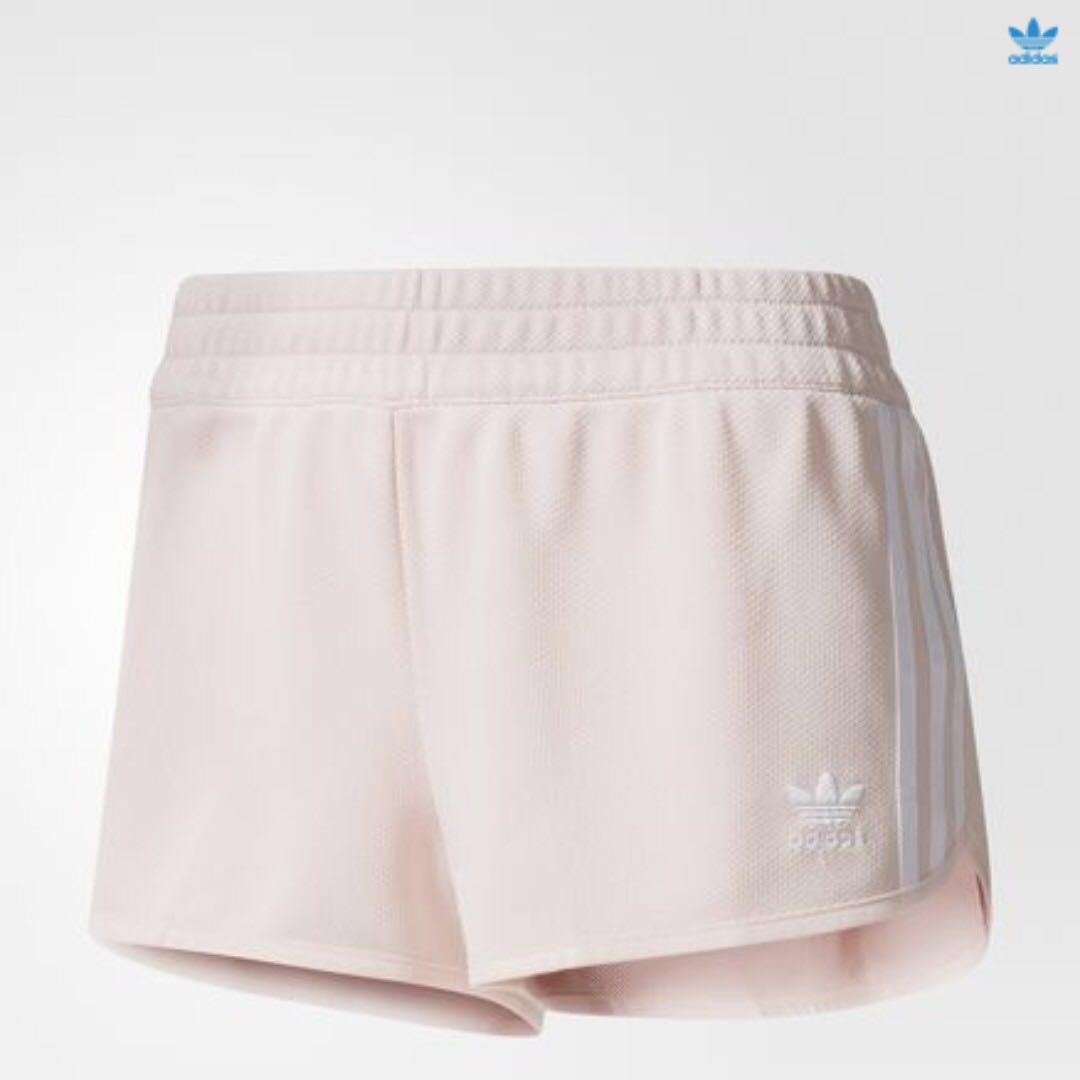 womens pink adidas shorts