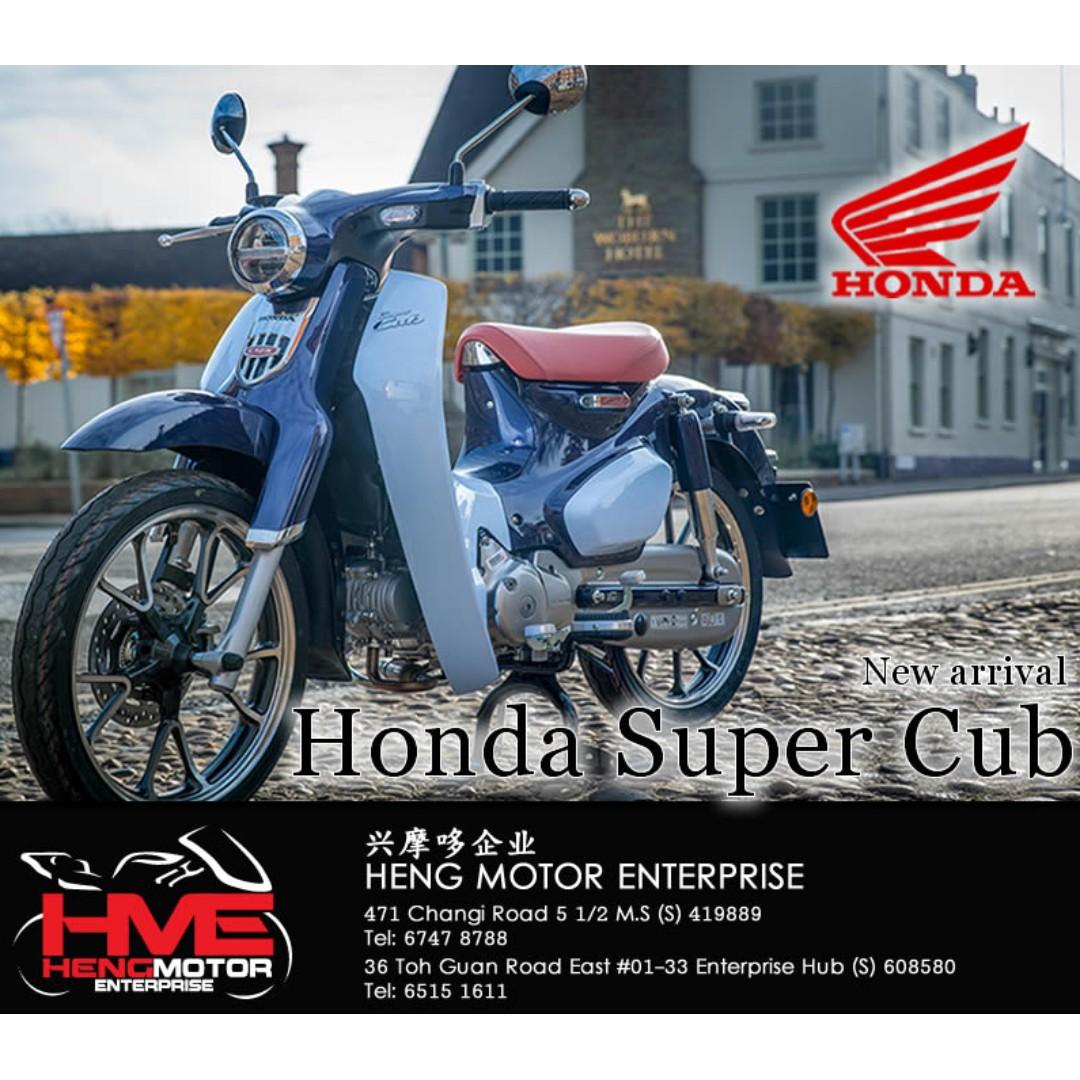 Brand New Honda Super Cub 125 Motorcycle For Sale Motorbikes