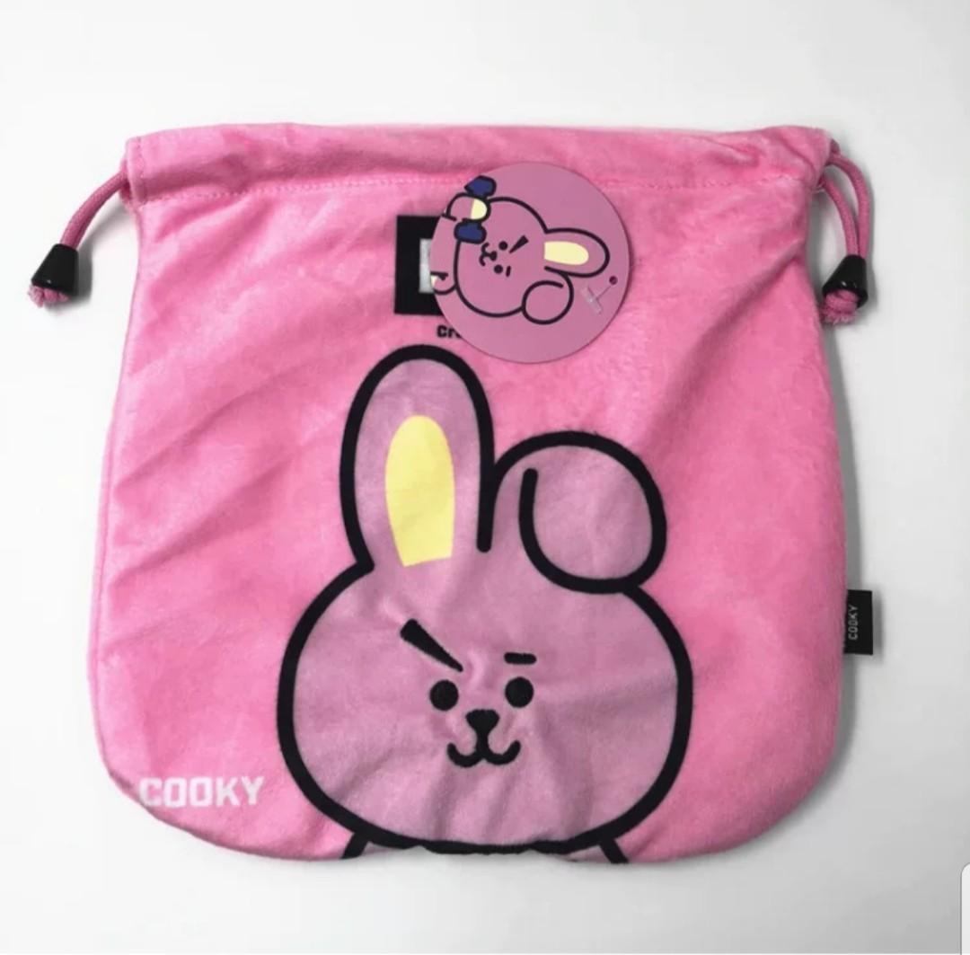 bt21 drawstring bag