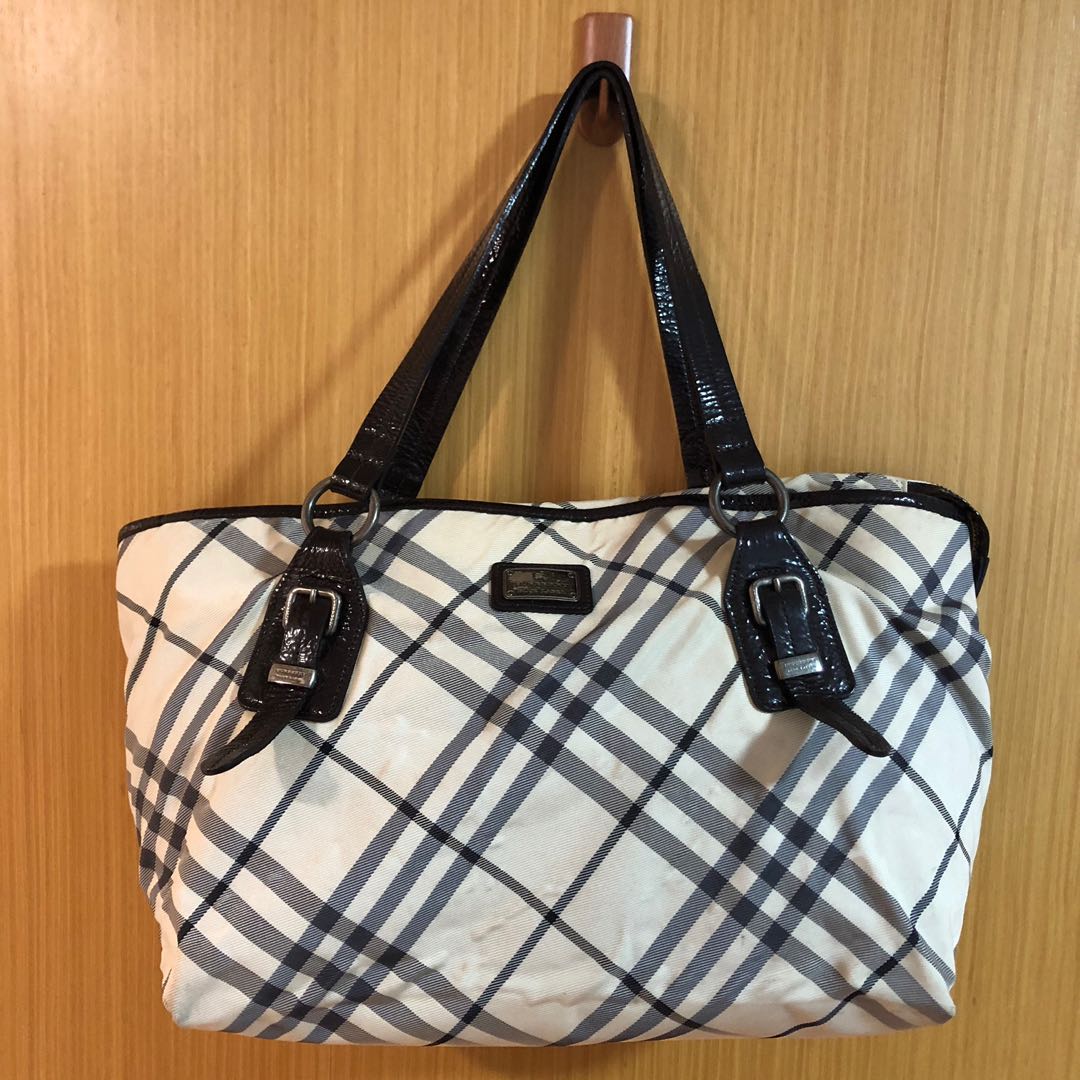 burberry blue label tote