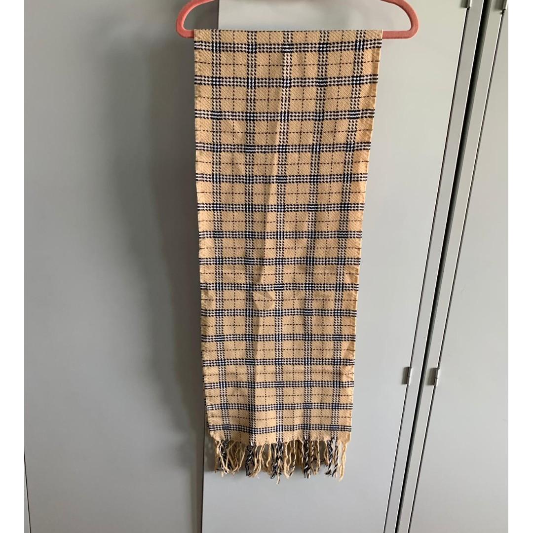 burberry style scarf