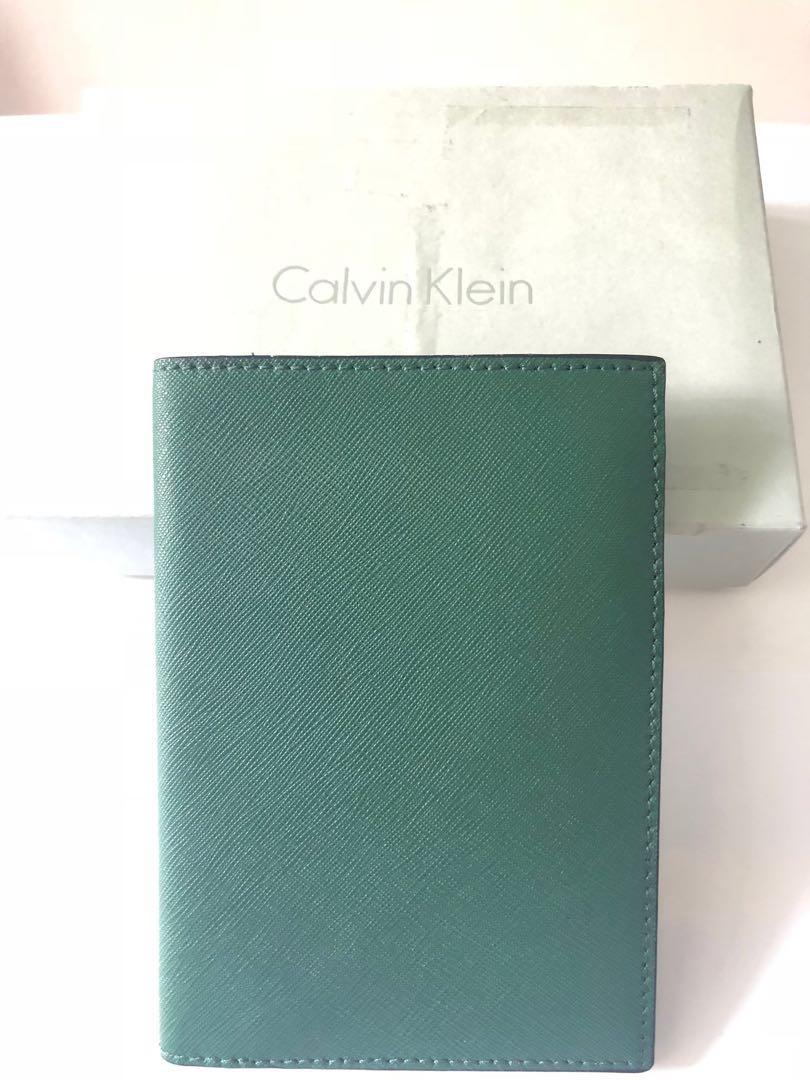 calvin klein passport wallet