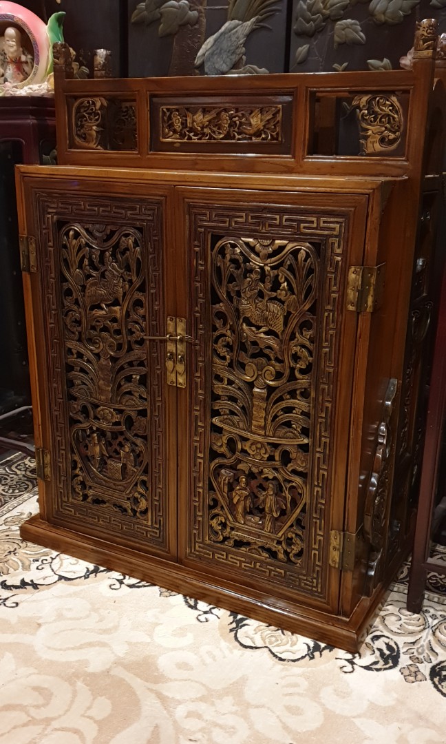 Chinese old antique wedding dowry chest Furniture & Home