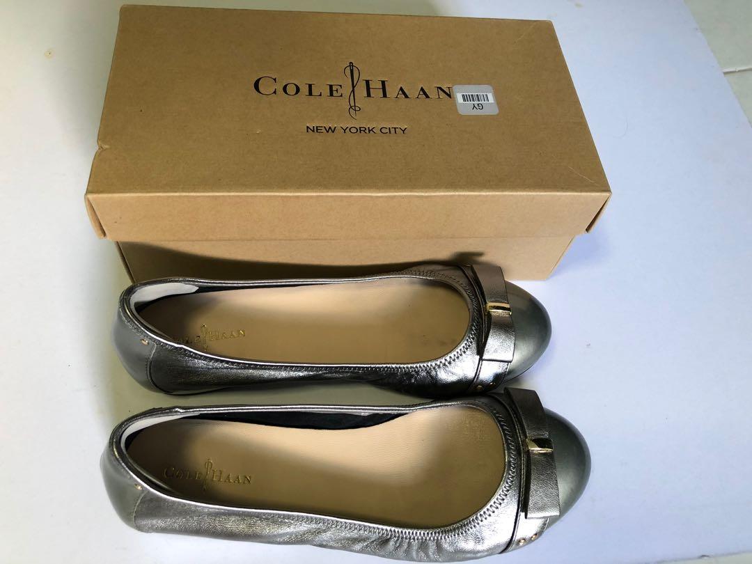 cole haan beige flats