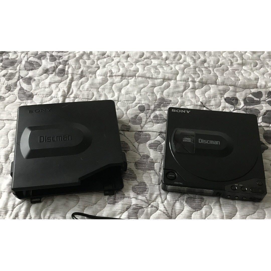 Sony Car Discman Black Portable CD Player Model D-830K Classic