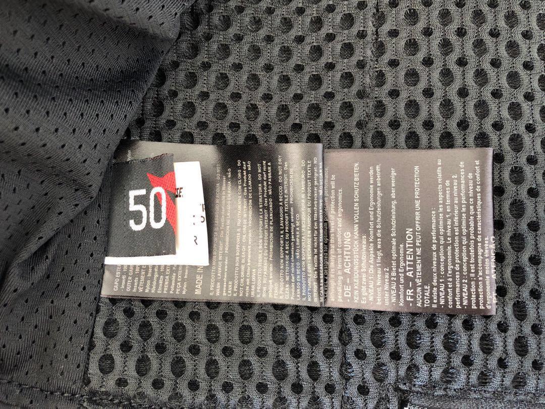 Dainese Street Rider Perf Leather size 50 Motorcycles