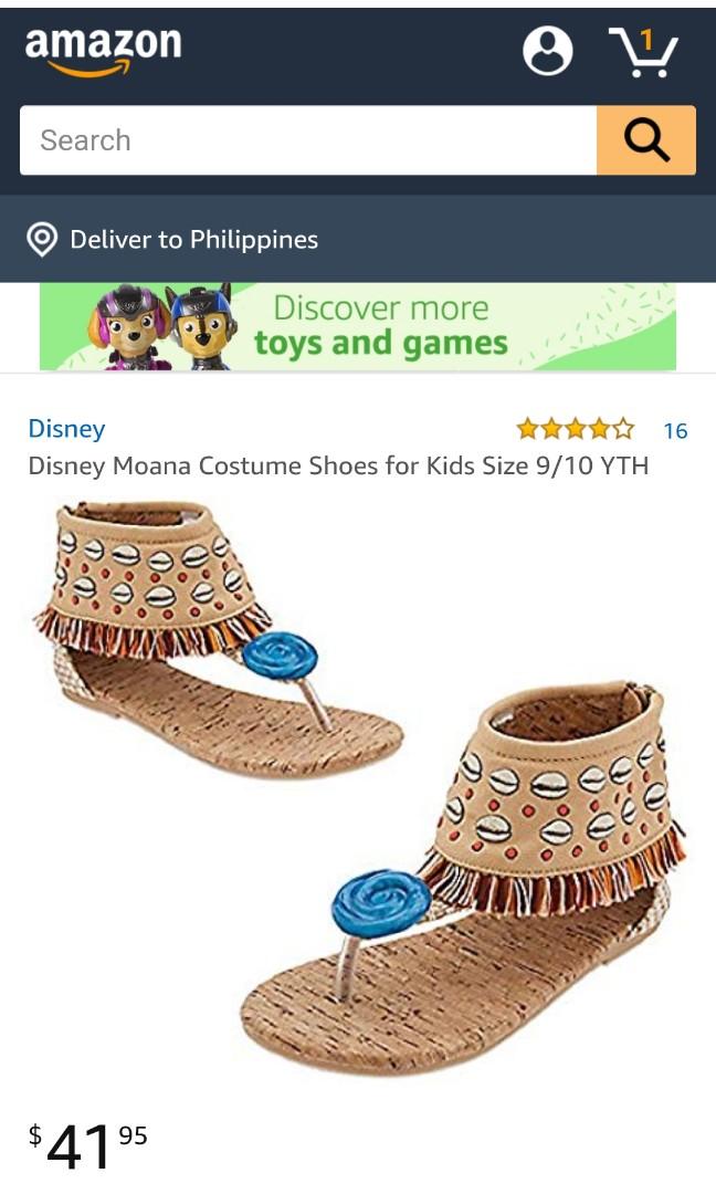 Moana shoes cheap payless