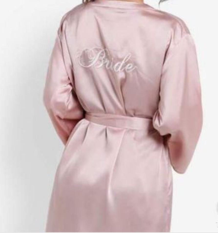 Dusty pink robe clearance
