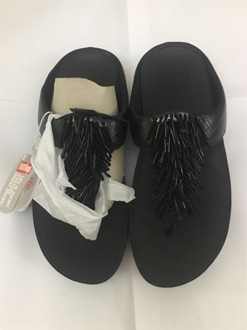 FITFLOPS Cha Cha Women s Fashion Footwear Slippers and slides