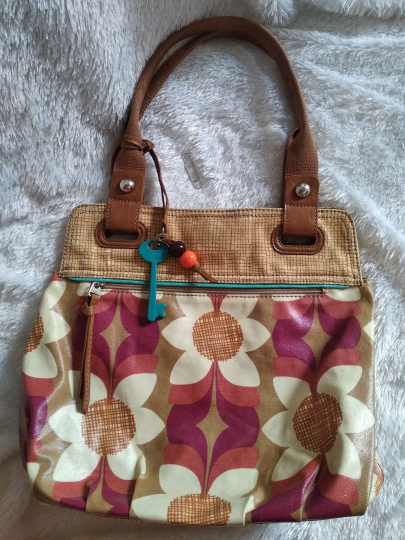 Fossil cheap keyper tote