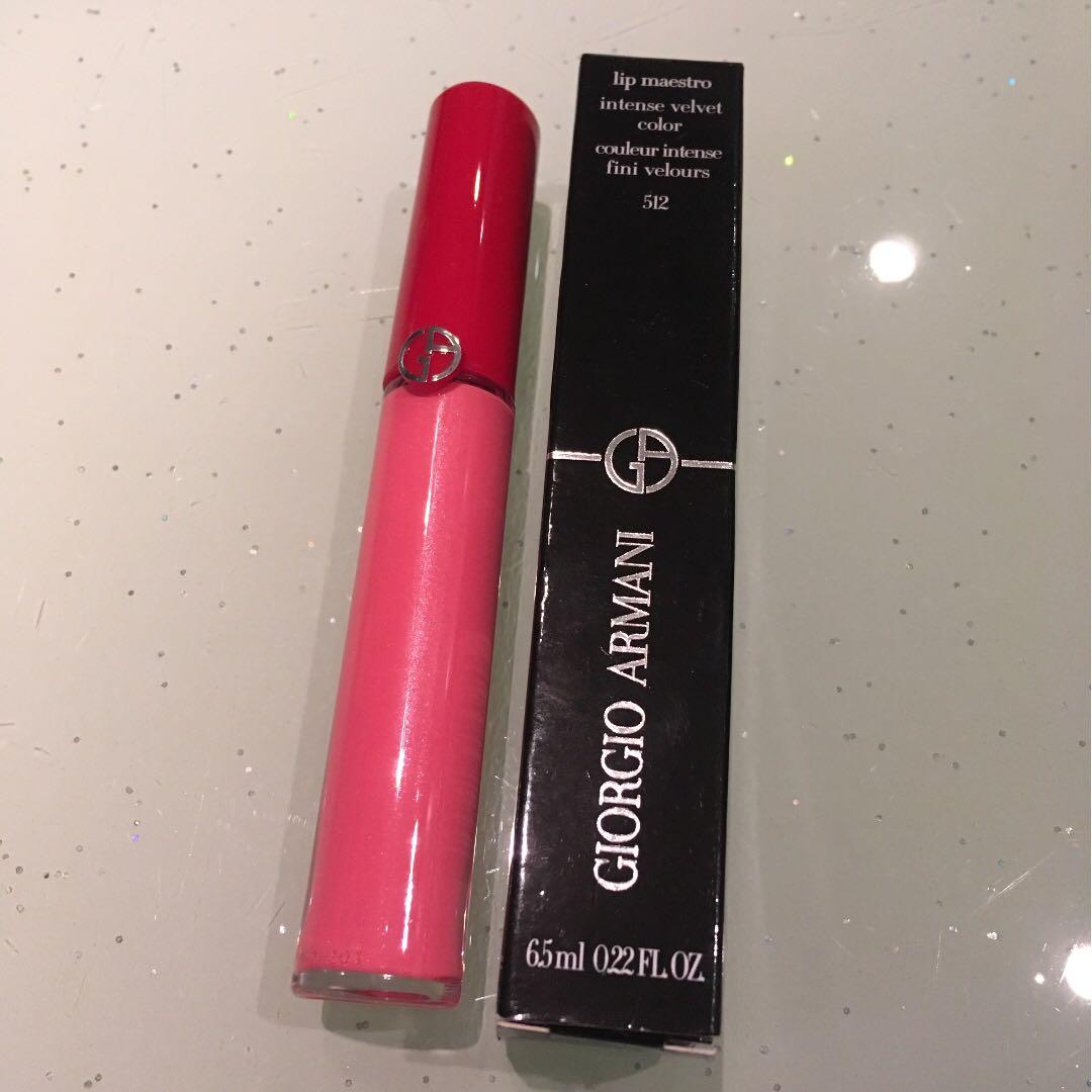 giorgio armani lip maestro 512