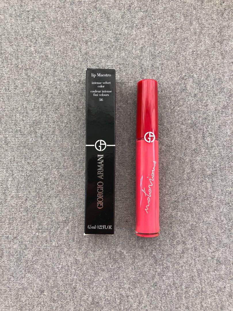 armani lip maestro 516