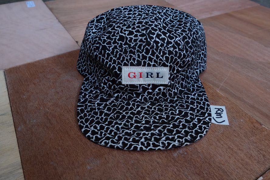 girl skateboards trucker hat