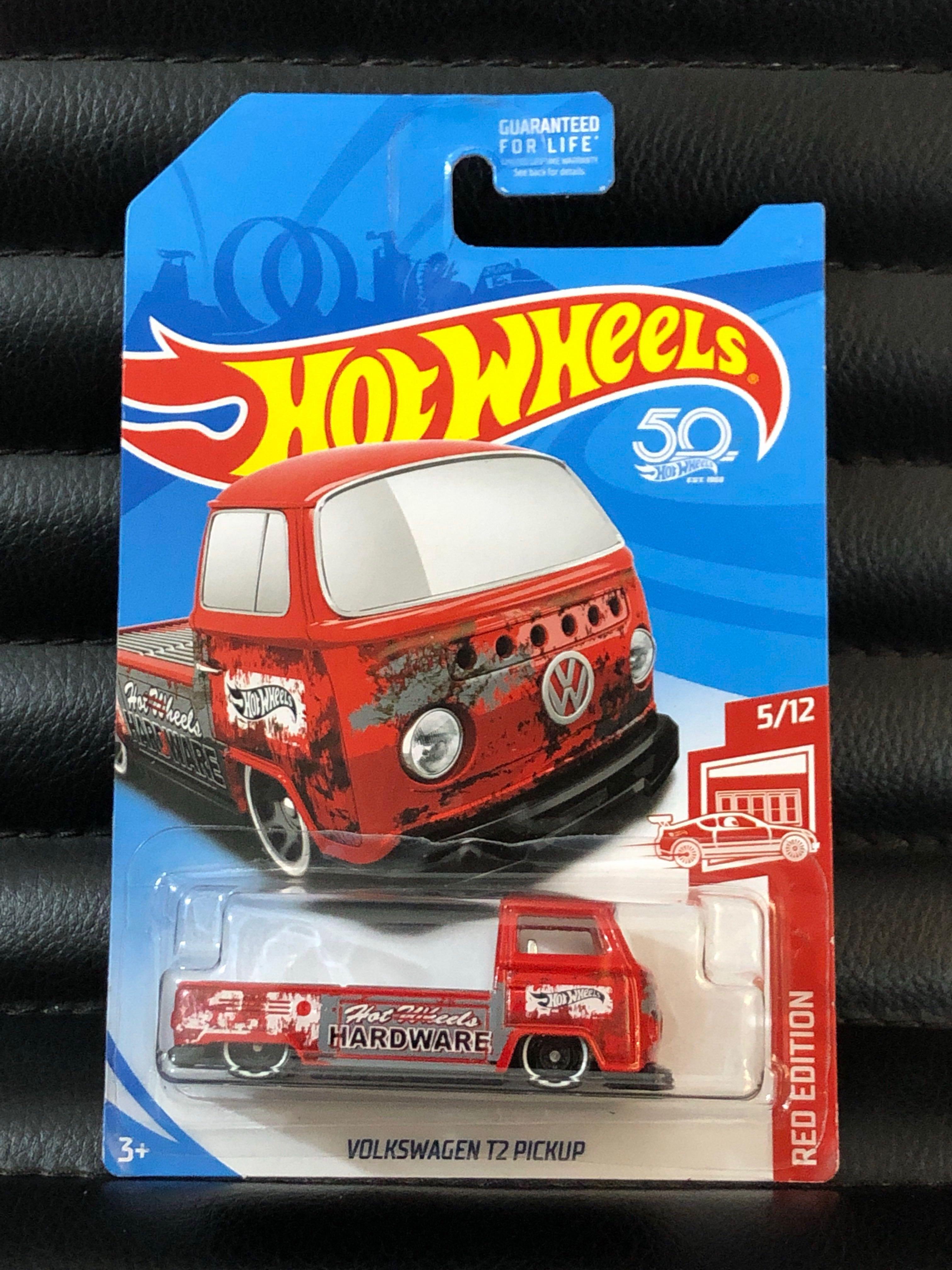 hot wheels red edition 2018