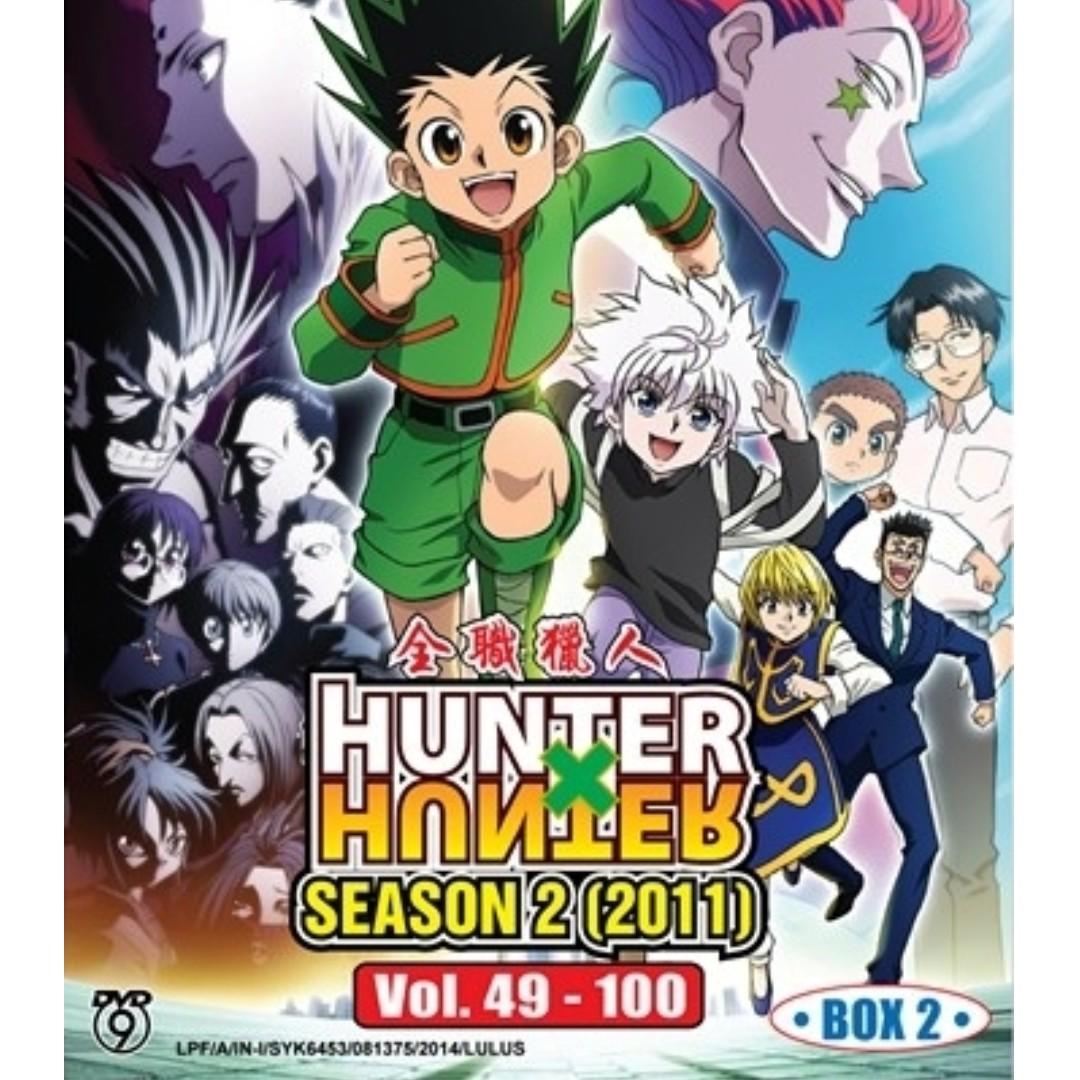 Hunter X Hunter Season 2 Vol 49 100 Anime Dvd Music Media Cd S Dvd S Other Media On Carousell