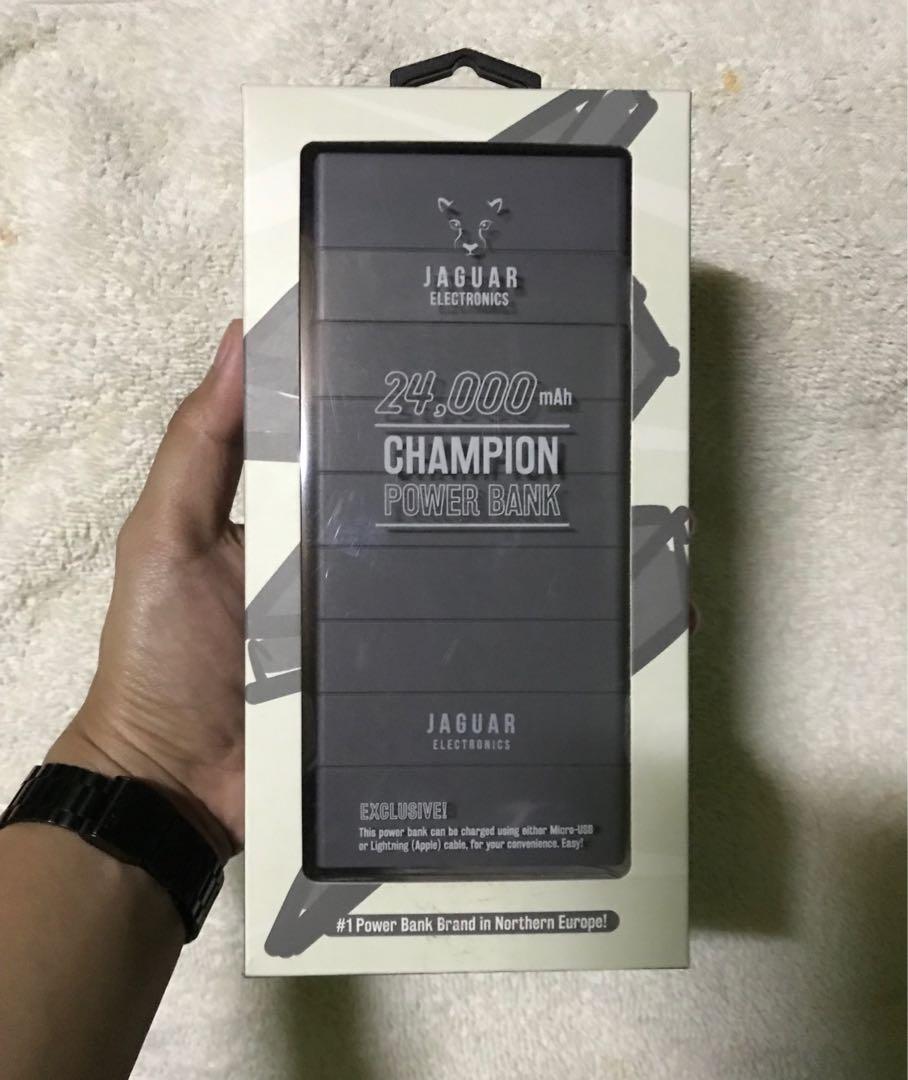 Jaguar Powerbank 24 000 Mah Mobile Phones Tablets Mobile Tablet Accessories Power Banks Chargers On Carousell