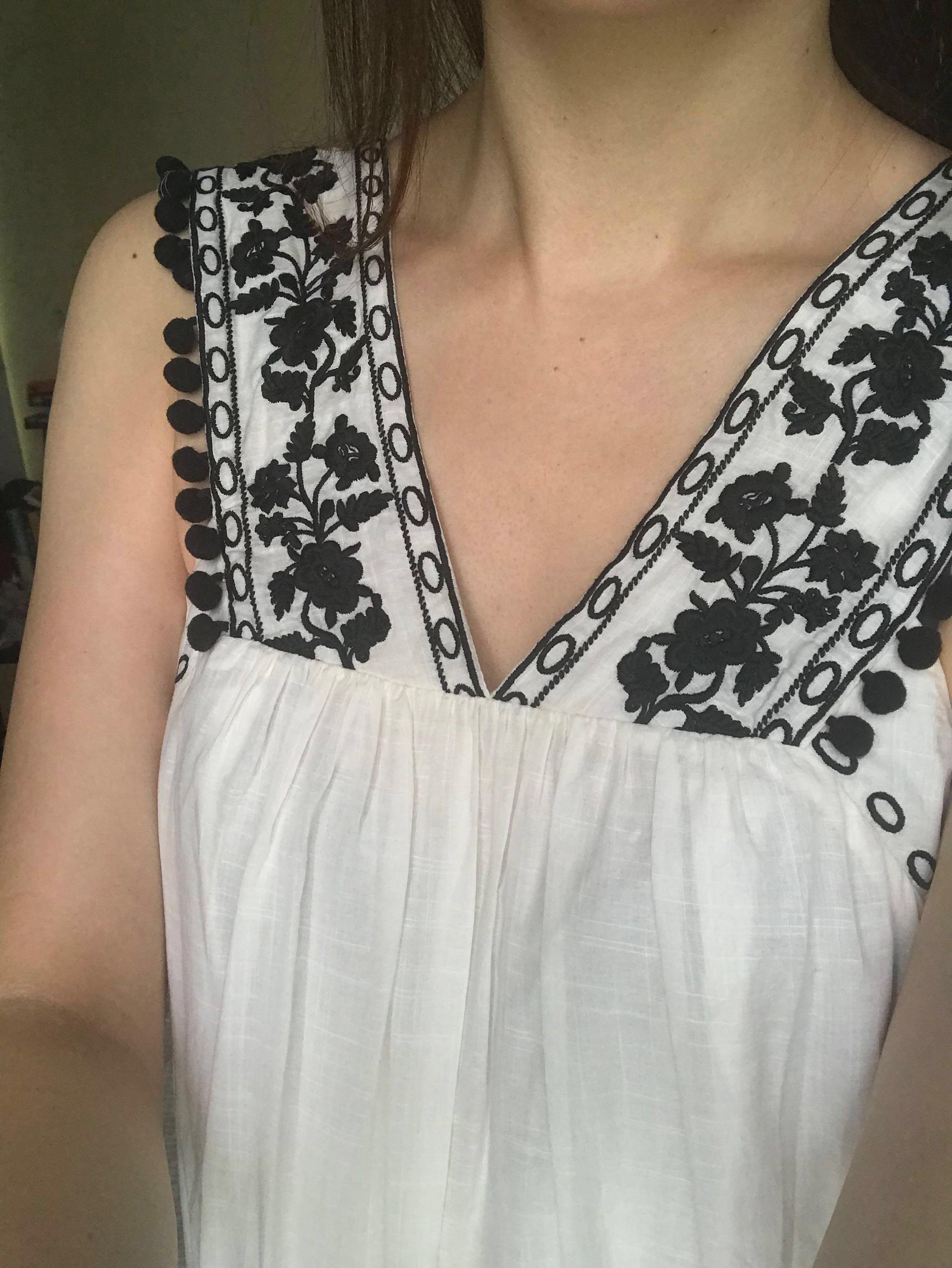 JCrew Brand new embroidered Pom Pom maxi dress Women s Fashion Dresses Sets Dresses on Carousell