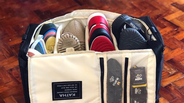sneaker duffle
