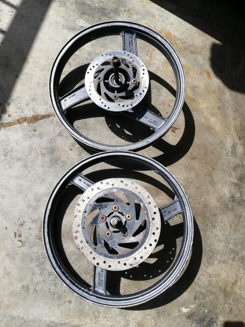 Kawasaki Krz150 Serpico Sport Rim Motorbikes On Carousell