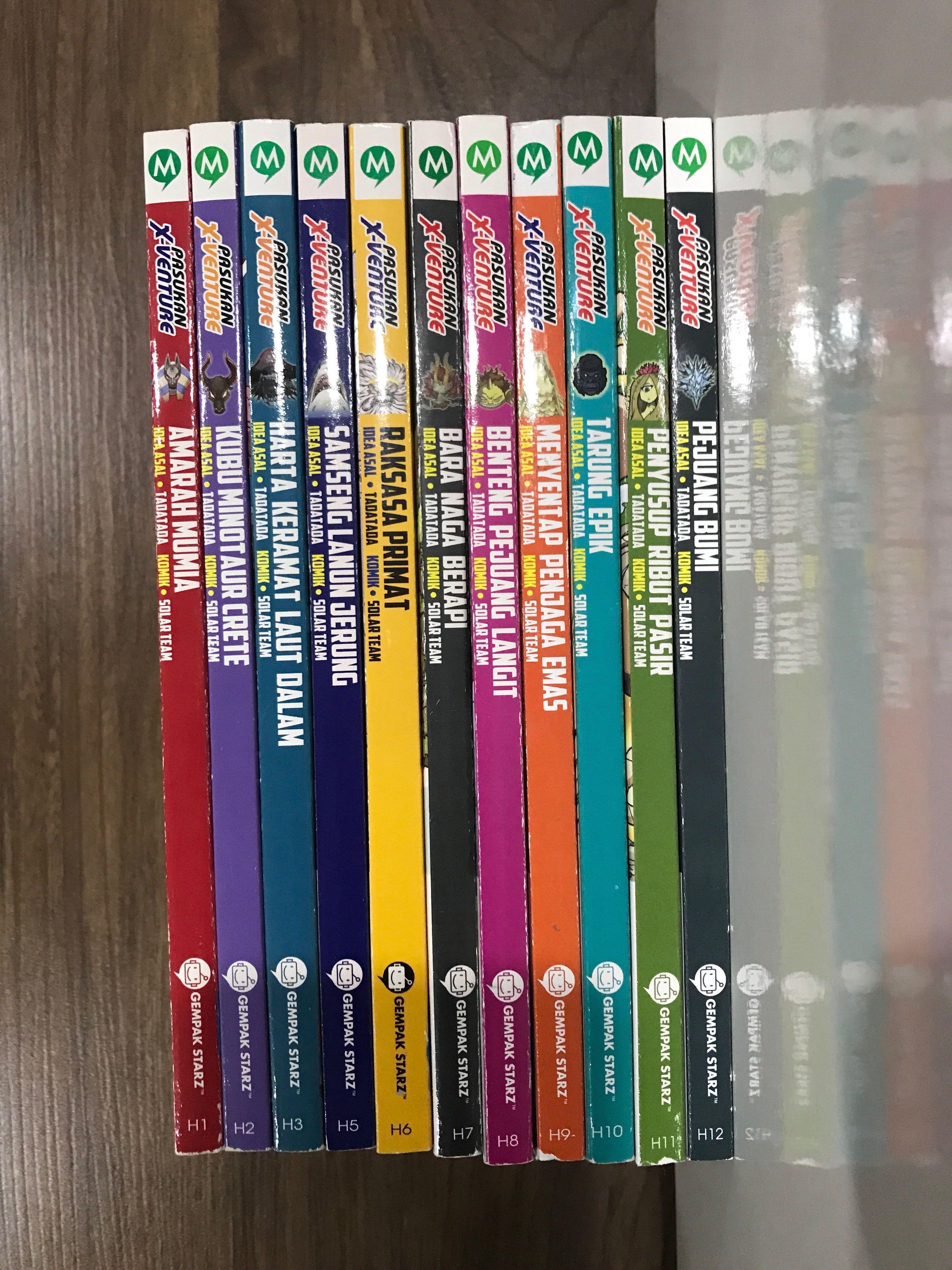 Komik Gempak Starz Pasukan X Venture Siri Era Jelajah Ulung Siri H Books Stationery Comics Manga On Carousell