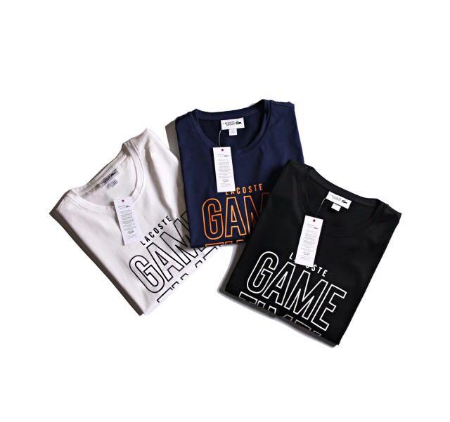 Lacoste game outlet time t shirt