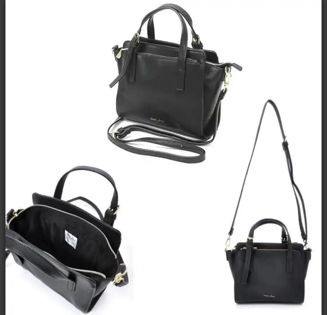 Legato Largo Pu Leather Mini Boston Shoulder Bag Women S Fashion Bags Wallets Handbags On Carousell
