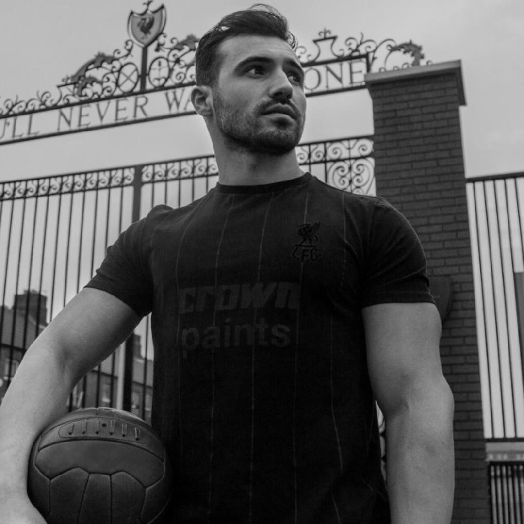 Lfc blackout retro shirt clearance