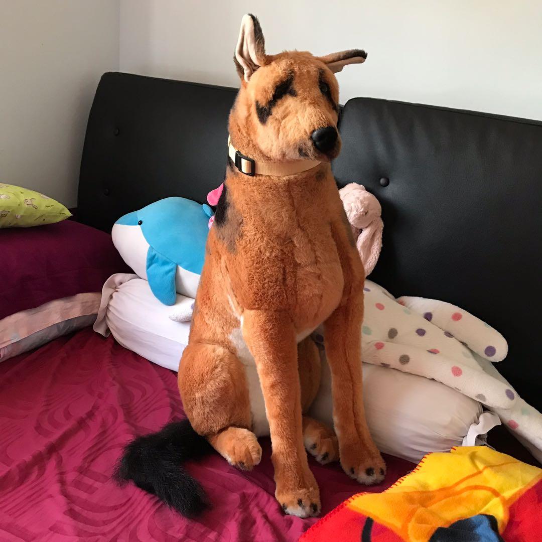stuffed shark dog toy