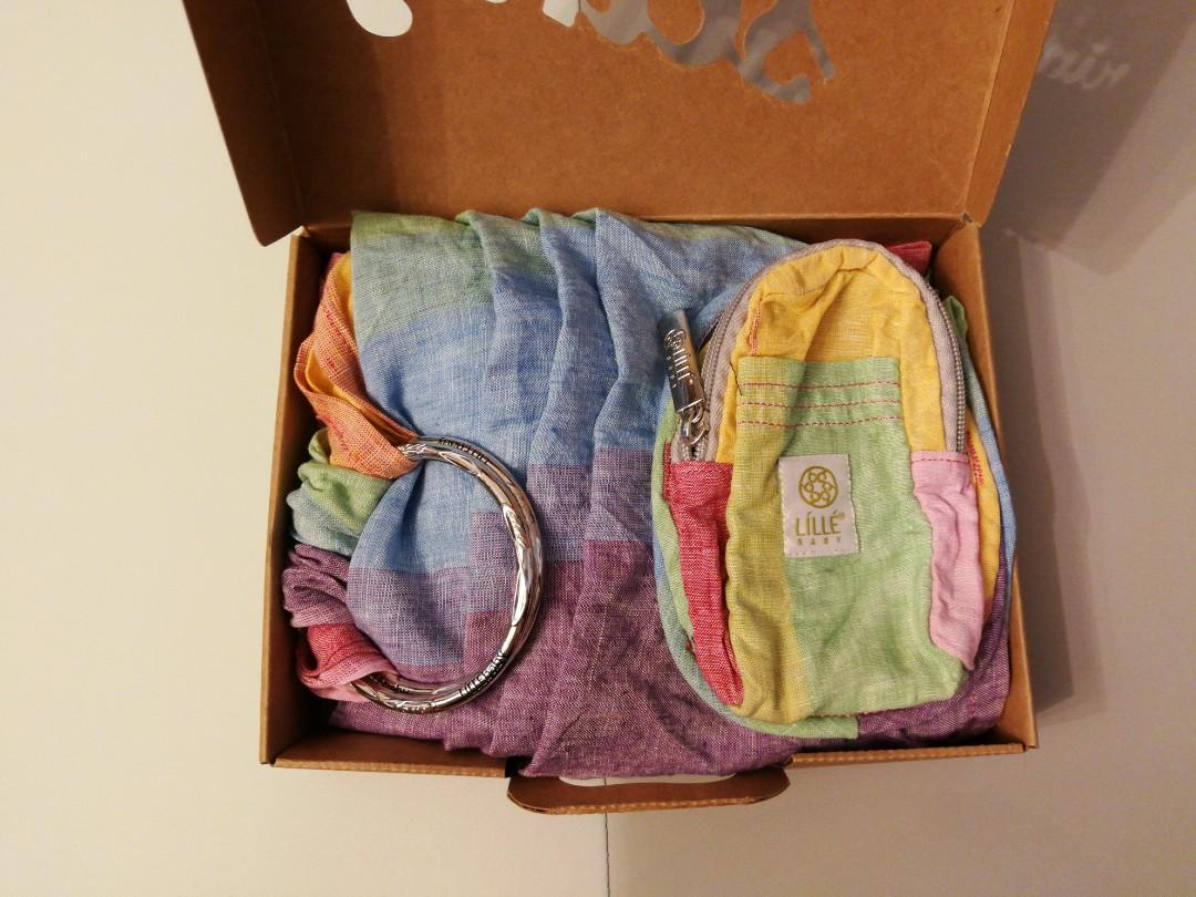 lillebaby ring sling rainbow