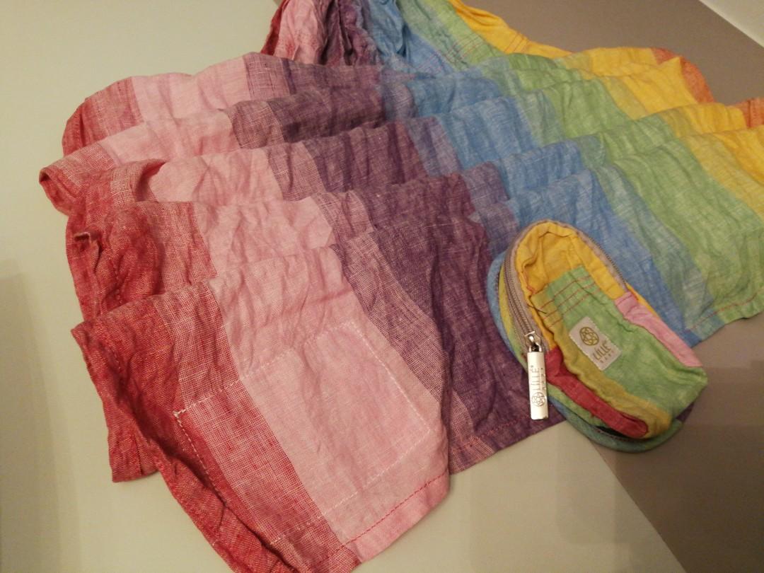 lillebaby ring sling rainbow