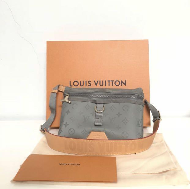 LOUIS VUITTON Messenger PM Titanium Collection By Kim Jones #SBUX50,  Luxury, Bags & Wallets on Carousell