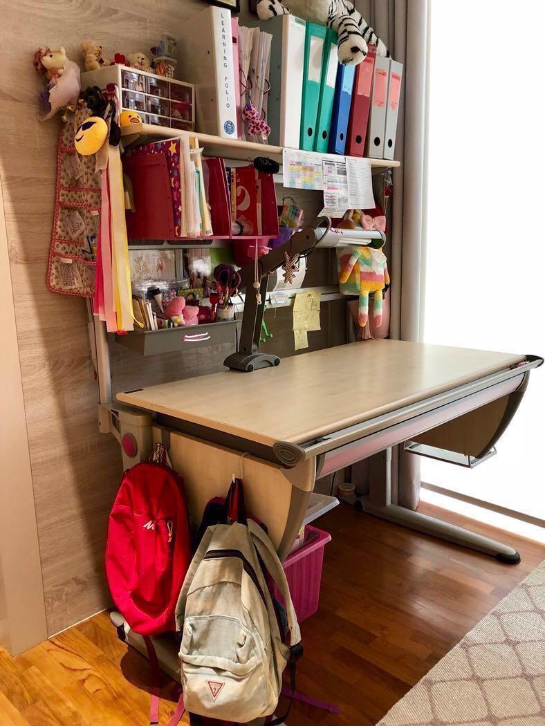 Moll Runner Flex Deck Ergonomic Study Work Table Furniture