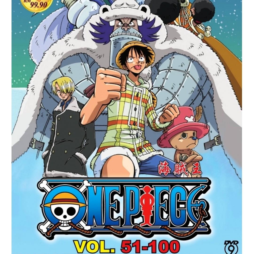 One Piece Vol 1 50 Box Set Wan Pisu Pirate King Anime Dvd Music Media Cd S Dvd S Other Media On Carousell