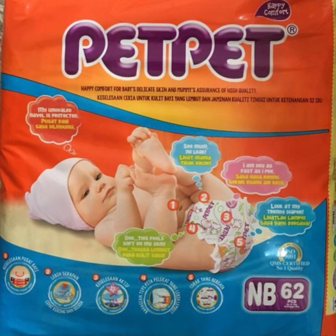 pampers newborn petpet