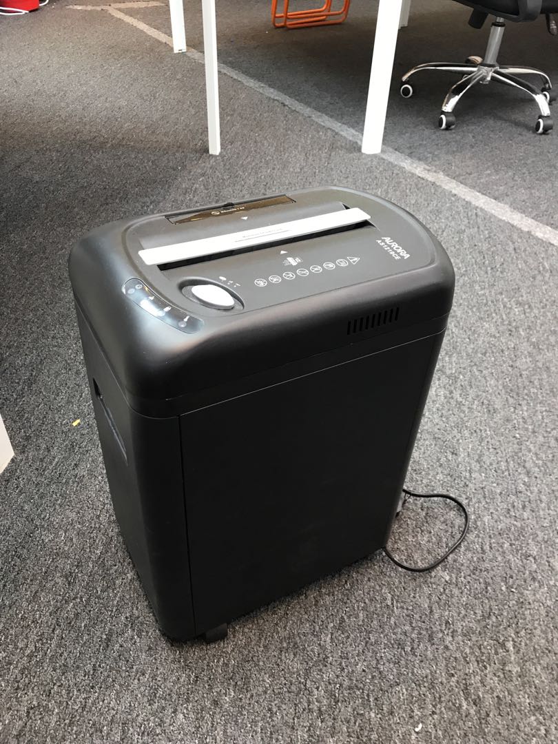 Paper Shredder Aurora AS1219CE, Computers & Tech, Office & Business