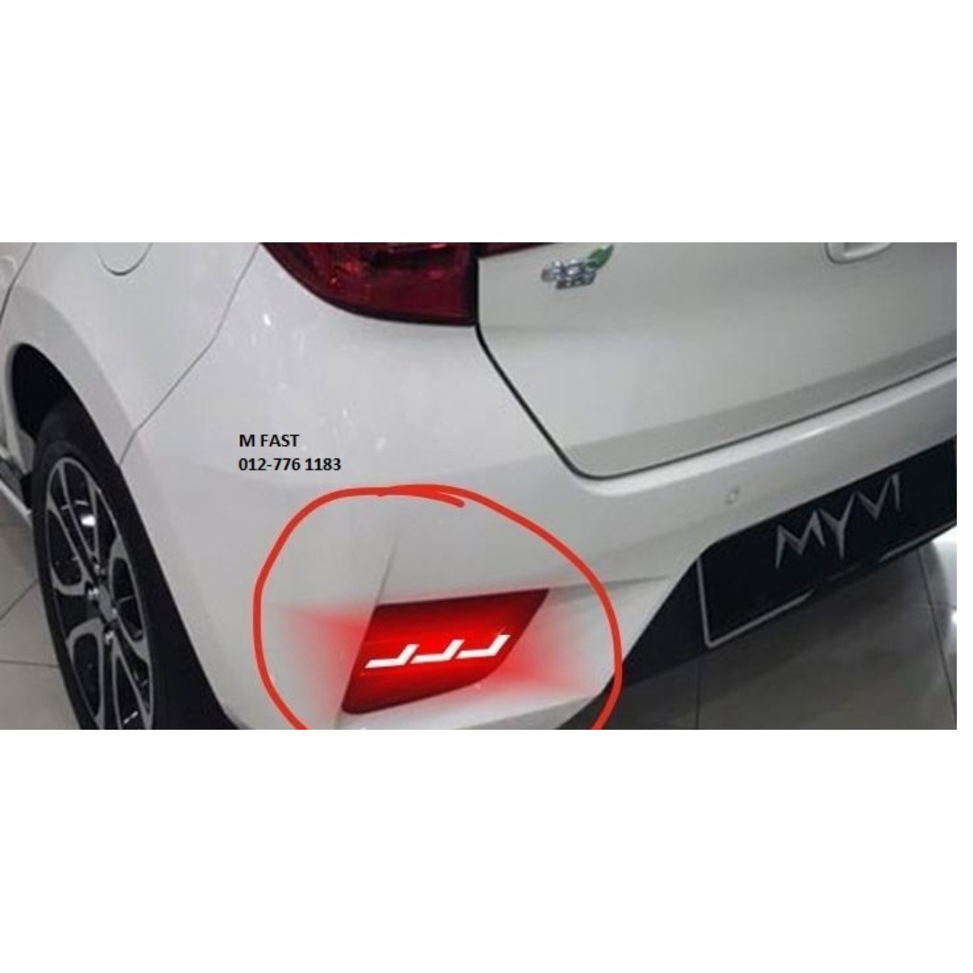 Myvi rear bumper light hotsell