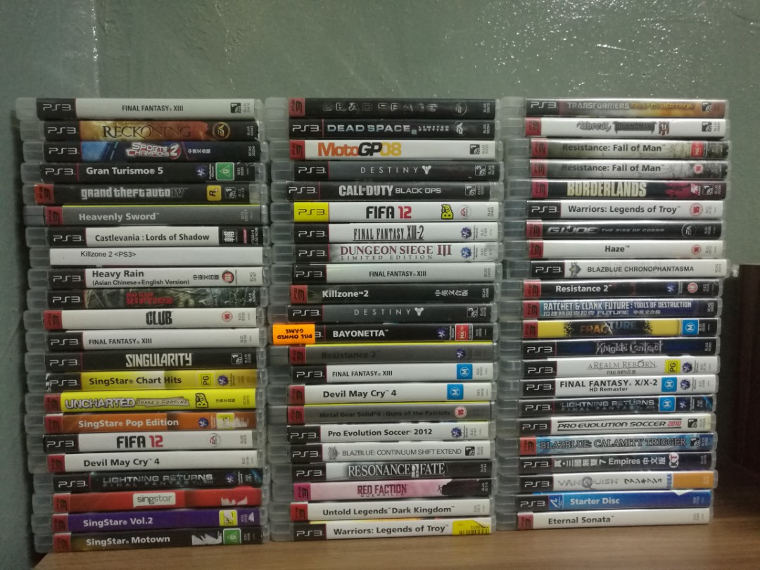 Ps3 Games Chart