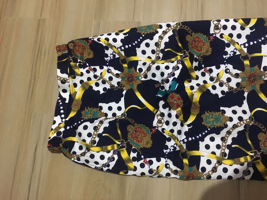 Rok Motif Versace Women S Fashion Women S Clothes Bottoms On
