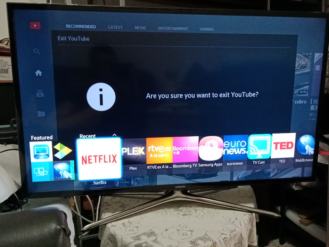 Samsung 46 inch Slim Smart Led Tv, TV & Home Appliances, TV ...