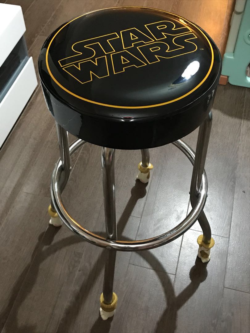 Star Wars Logo Garage Stool