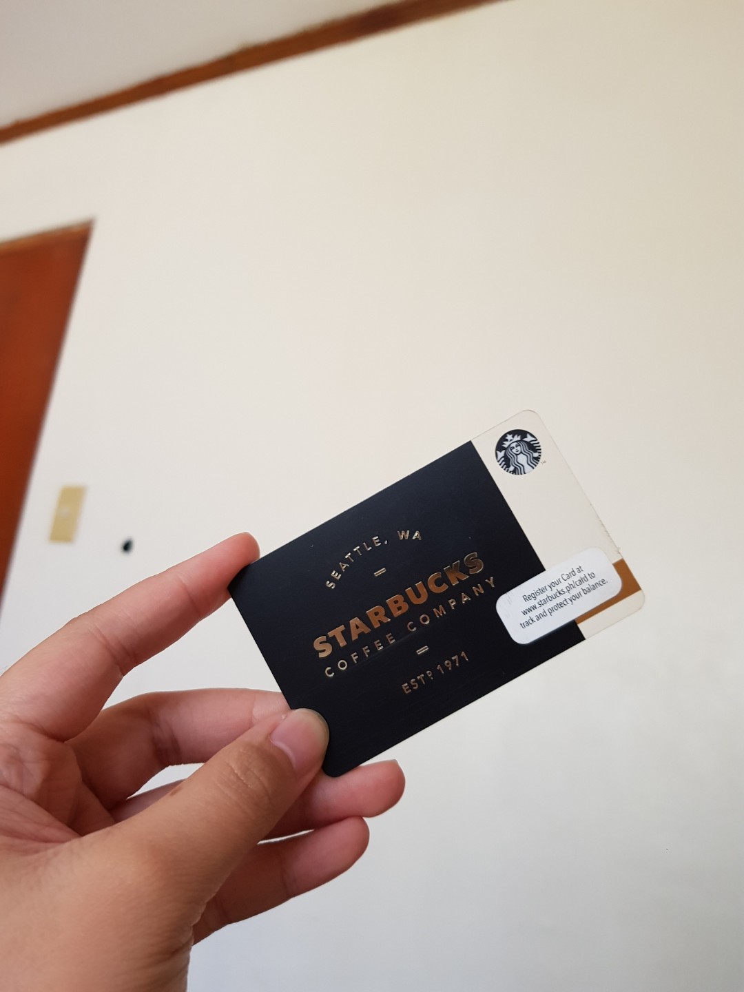 Starbucks Black Card