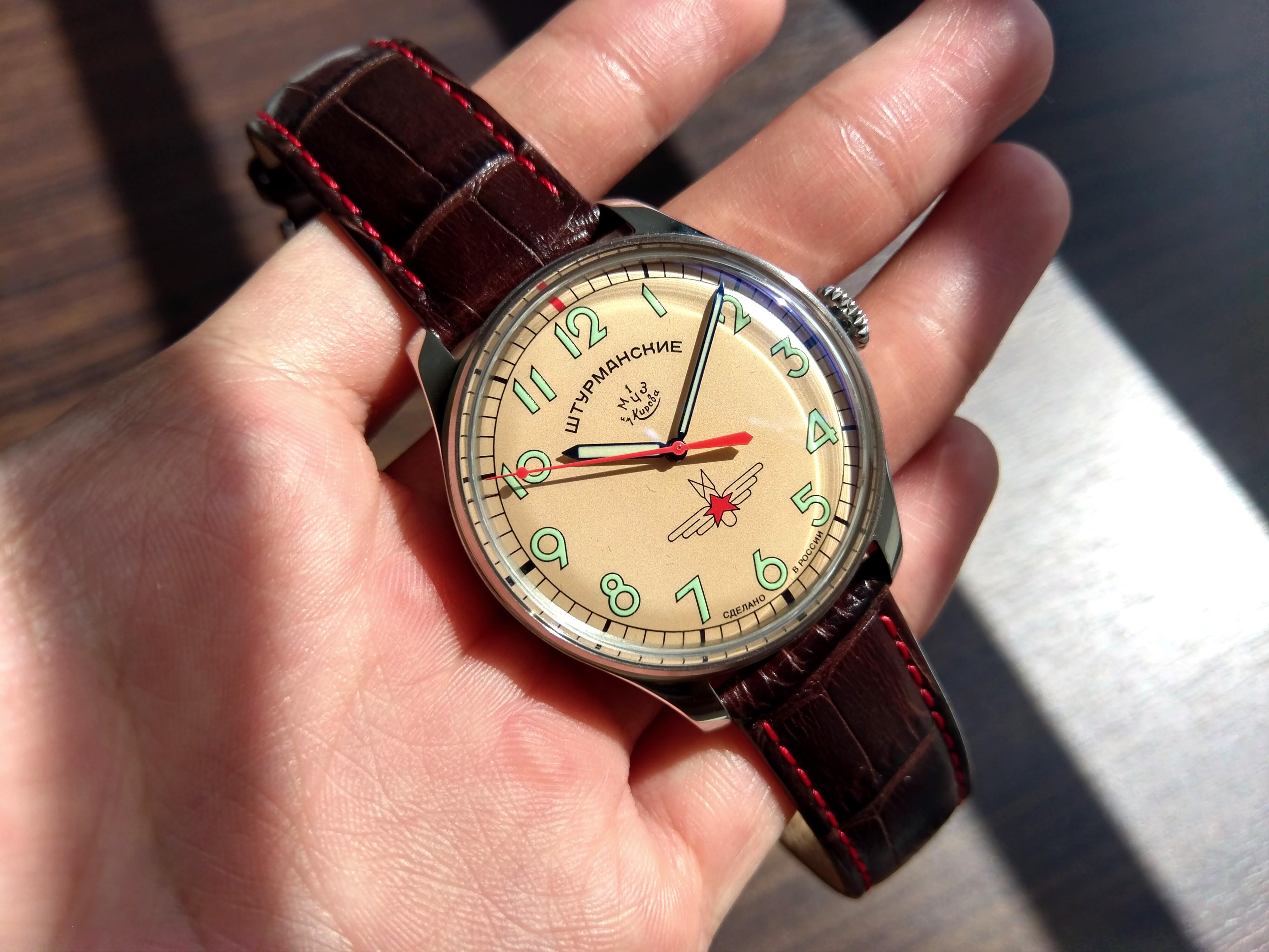 Gagarin Watch - Sturmanskie Wristwatch Watch Military Pobeda Watch Vintage Watch Soviet Watch 