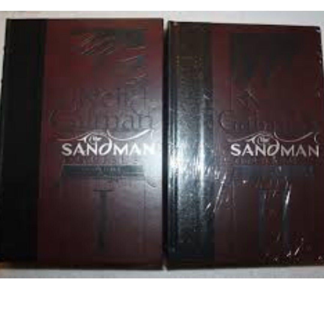 The Sandman Omnibus Vol 1 2 Books Stationery Comics Manga