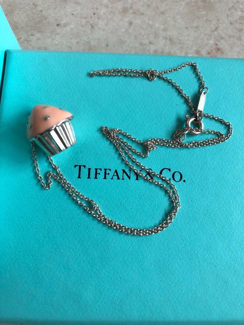 cupcake necklace tiffany