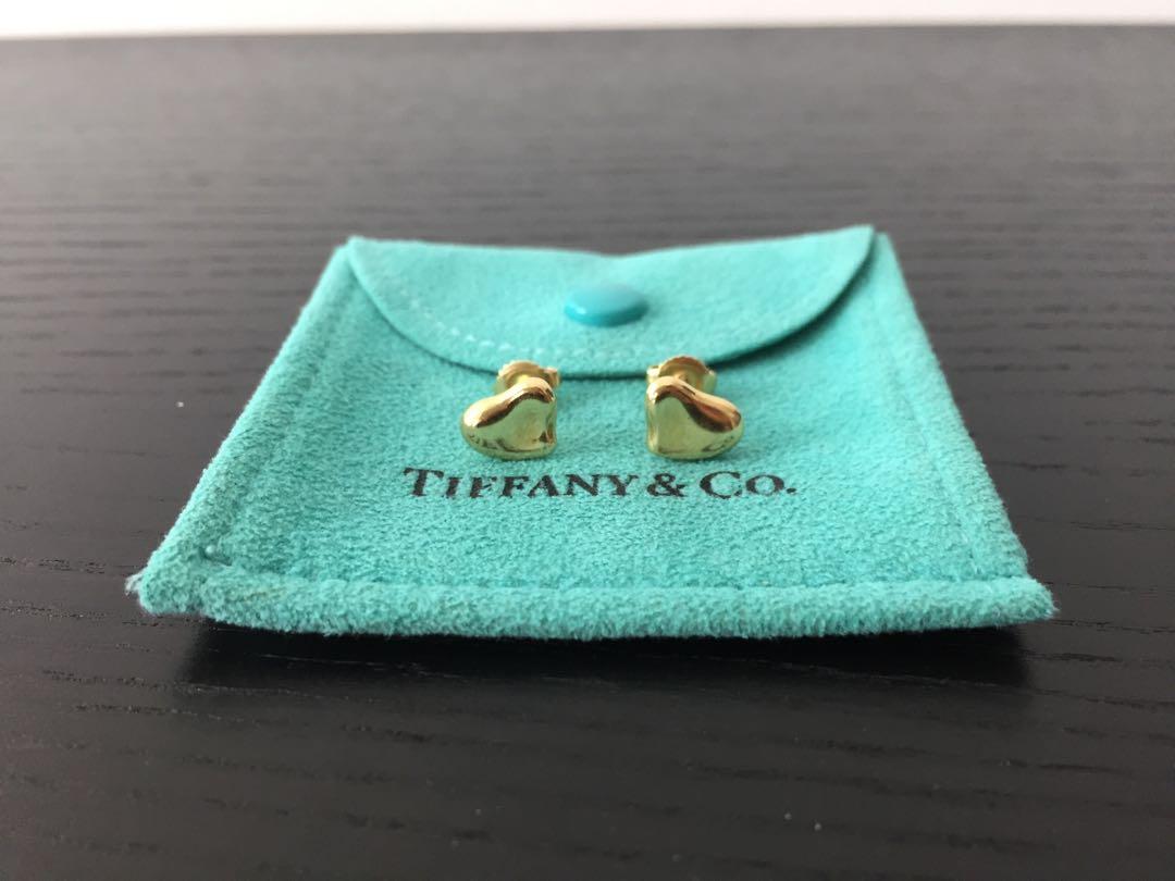 Tiffany full heart earrings deals