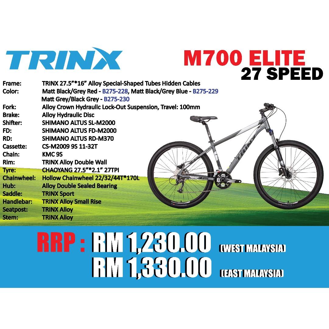 trinx m700 elite price